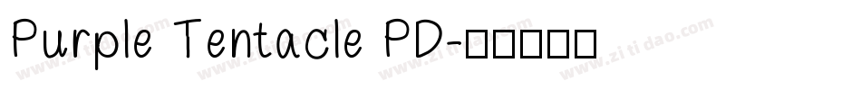 Purple Tentacle PD字体转换